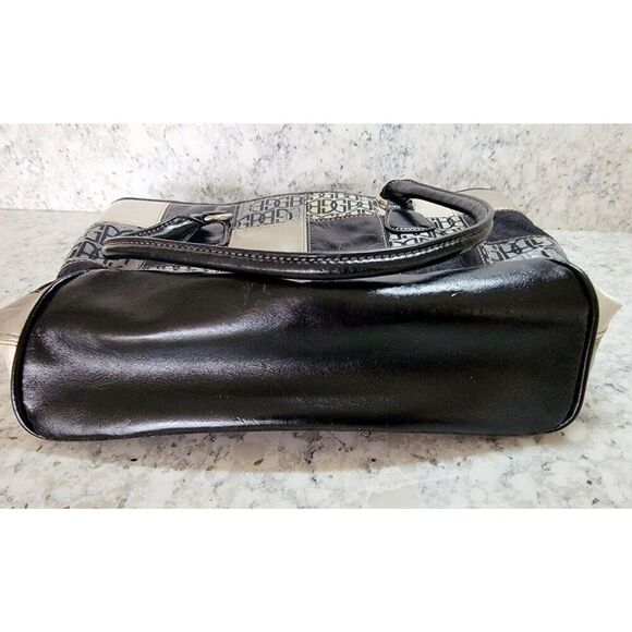 Giani Bernini Handbag Shoulder Tote Purse Neutral Colors Checkered 14x10 - Picture 10 of 16